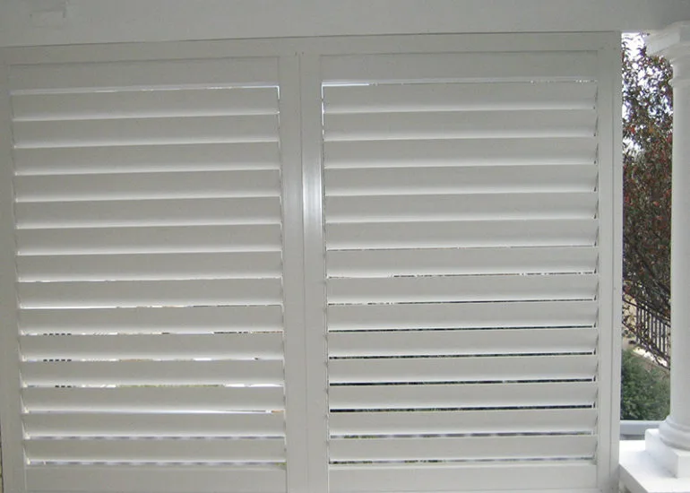 Aluminium Shutters Living Area